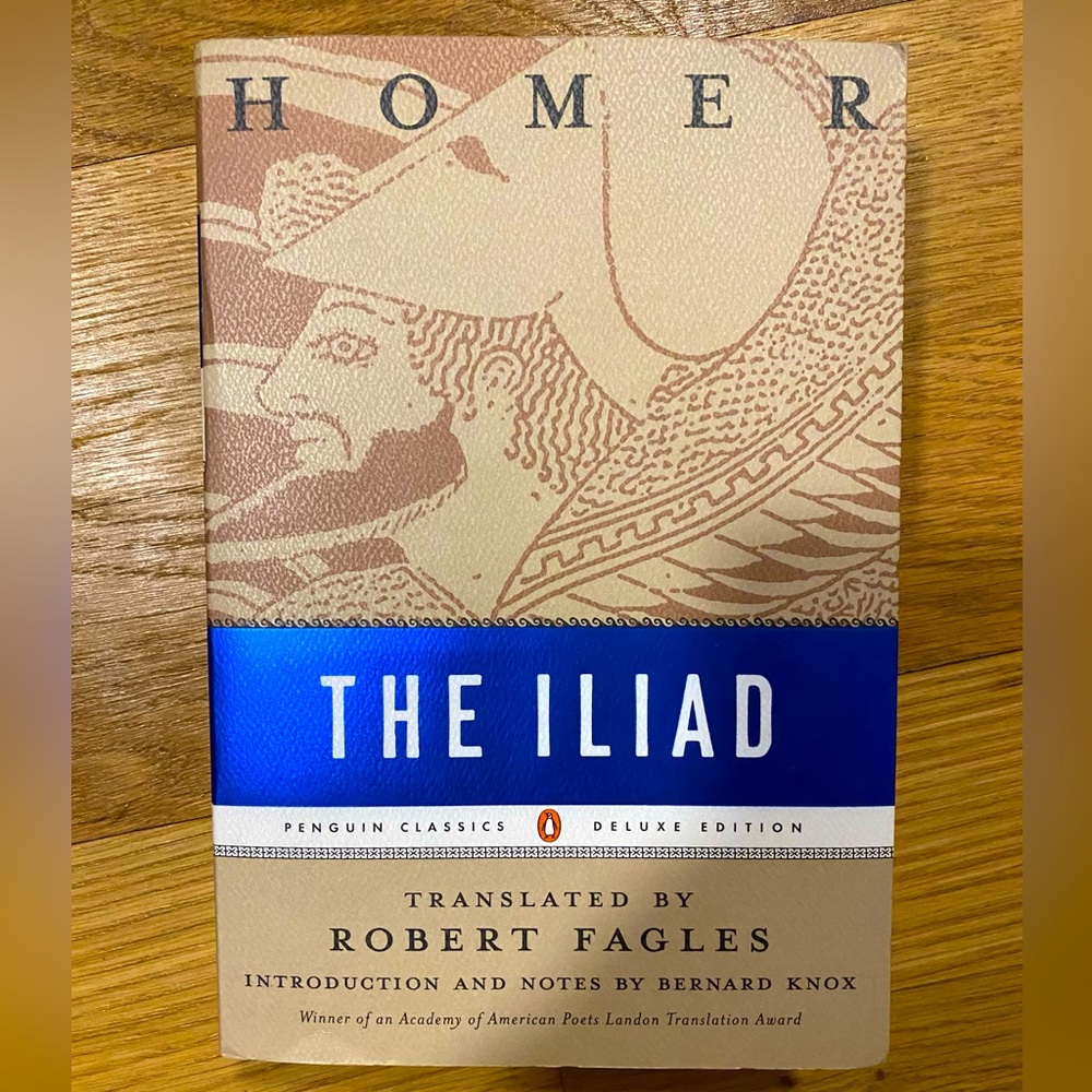 The Iliad Penguin Classics Deluxe Edition Softcover Book